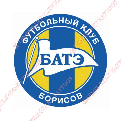 BATE Borisov Customize Temporary Tattoos Stickers NO.8256